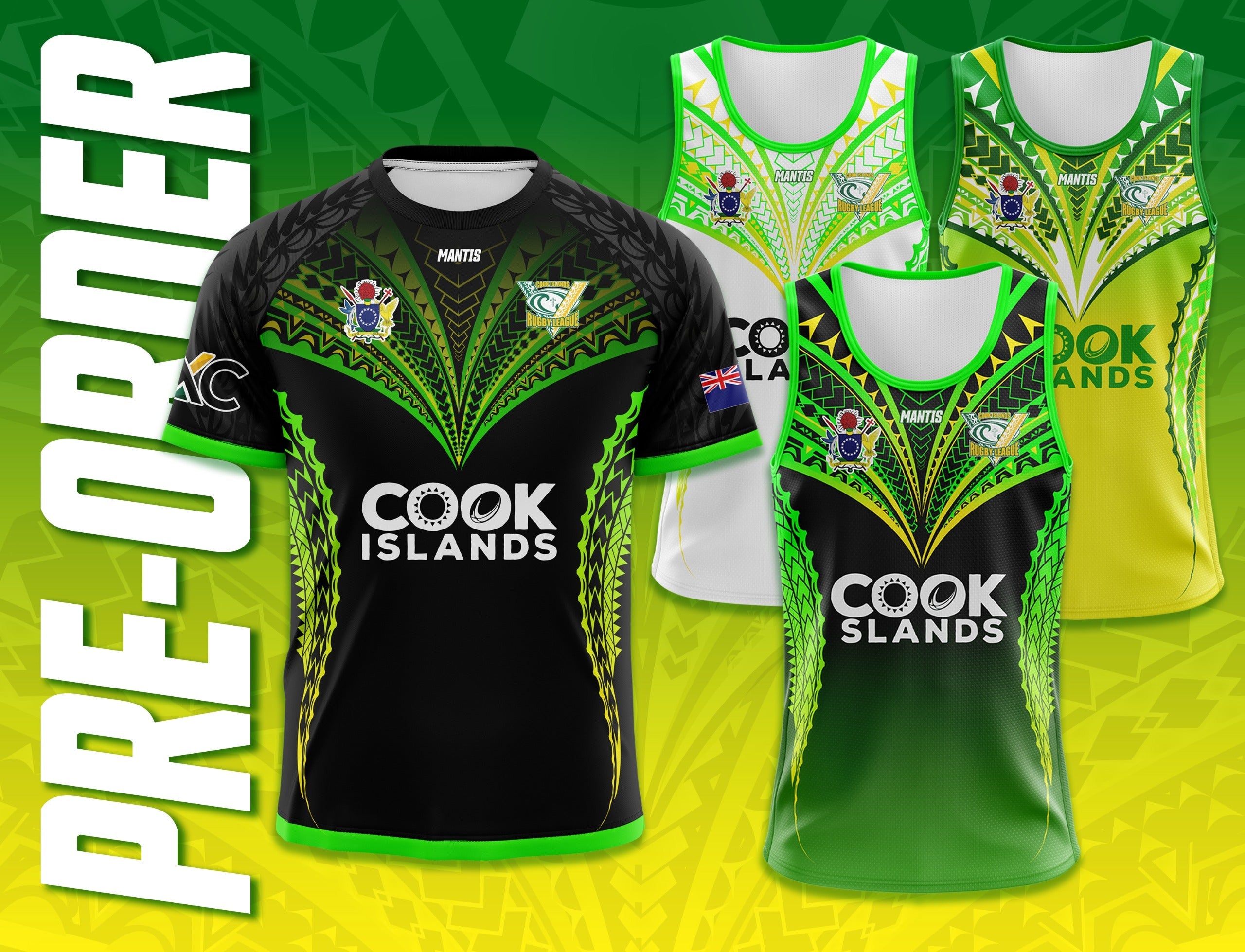 Cook Islands Rugby League Merch MID YEAR SALE