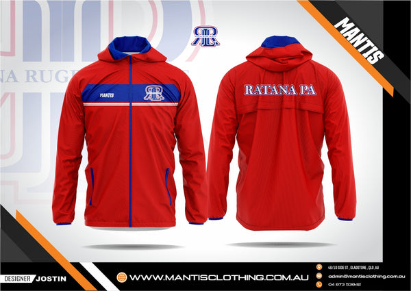 Ratana Pa Rugby League waterproof jacket