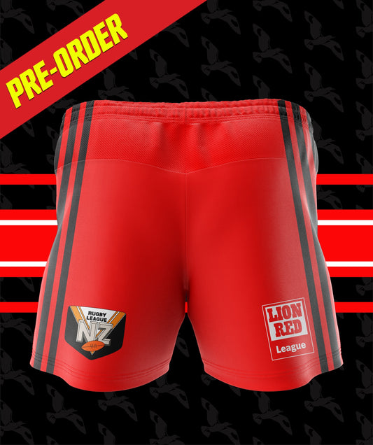 Vintage Castlecliff Seagulls RL Shorts Red $50