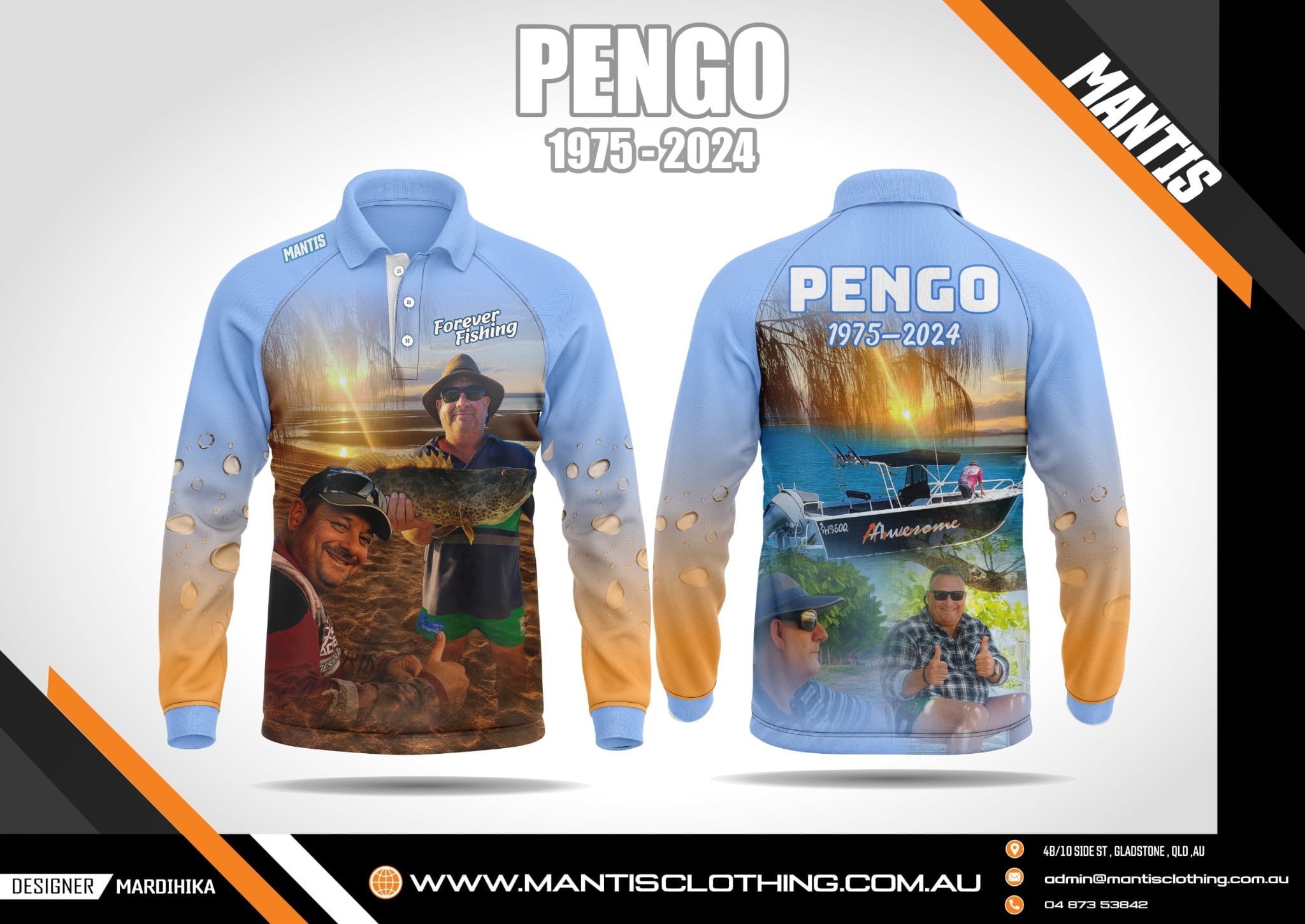 PENGO Memorial Fishing Shirts
