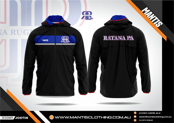 Ratana Pa Rugby League waterproof jacket