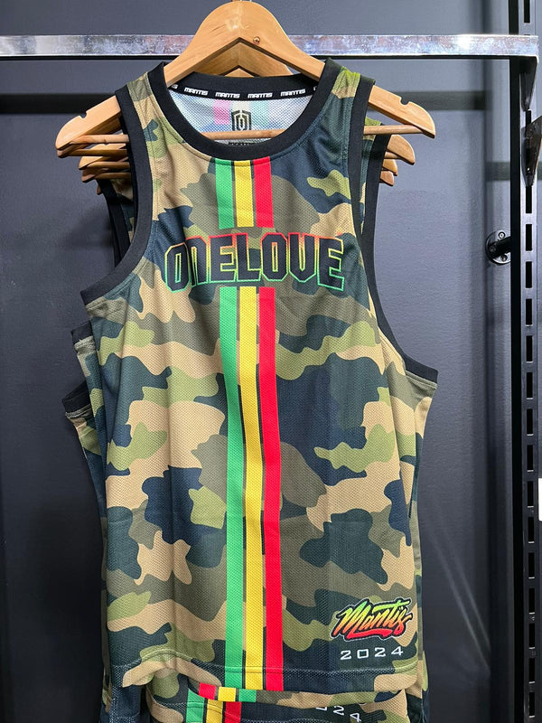 Mantis One Love Singlet Camo