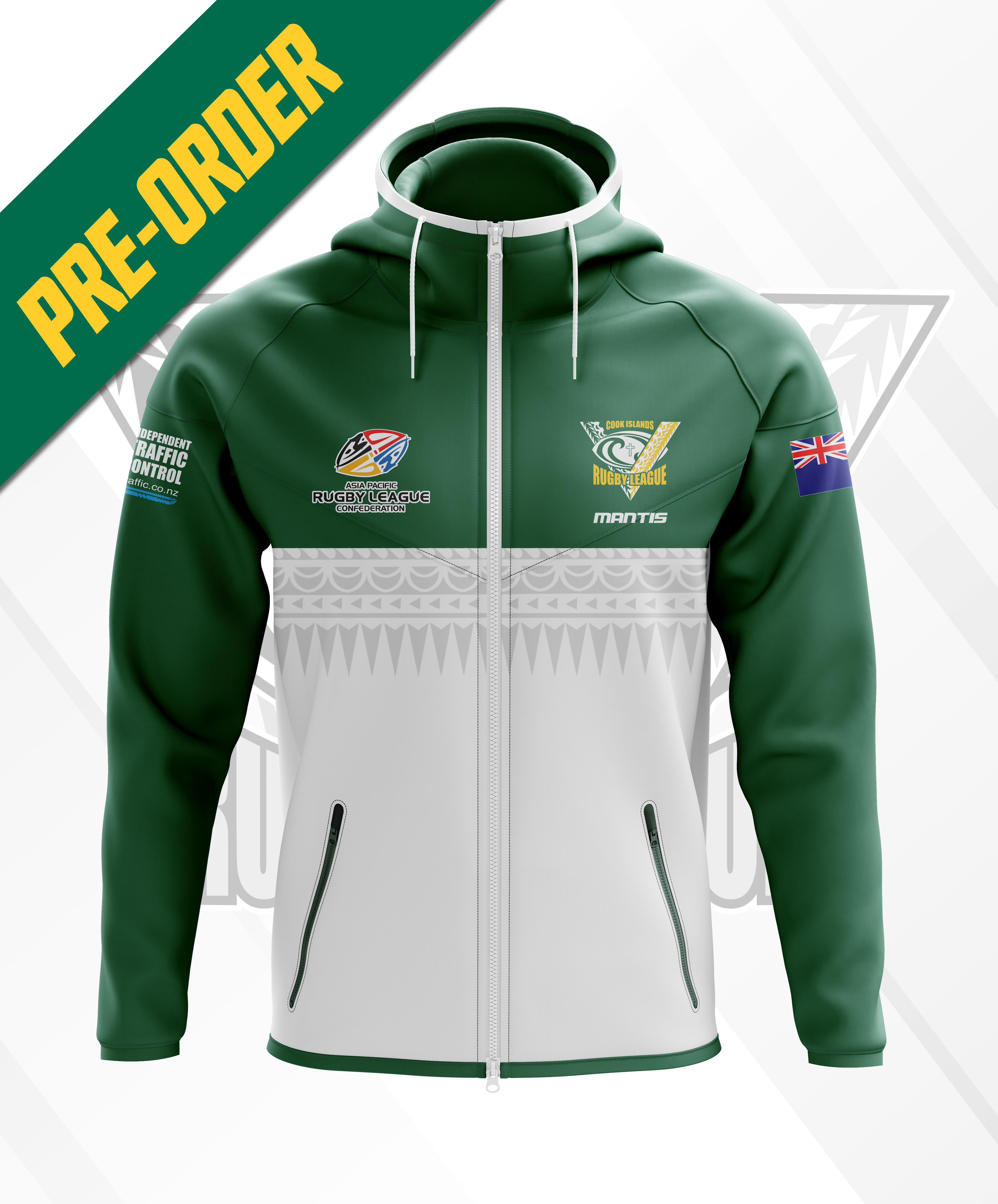 Cook Island RL Tracksuit Jacket $95