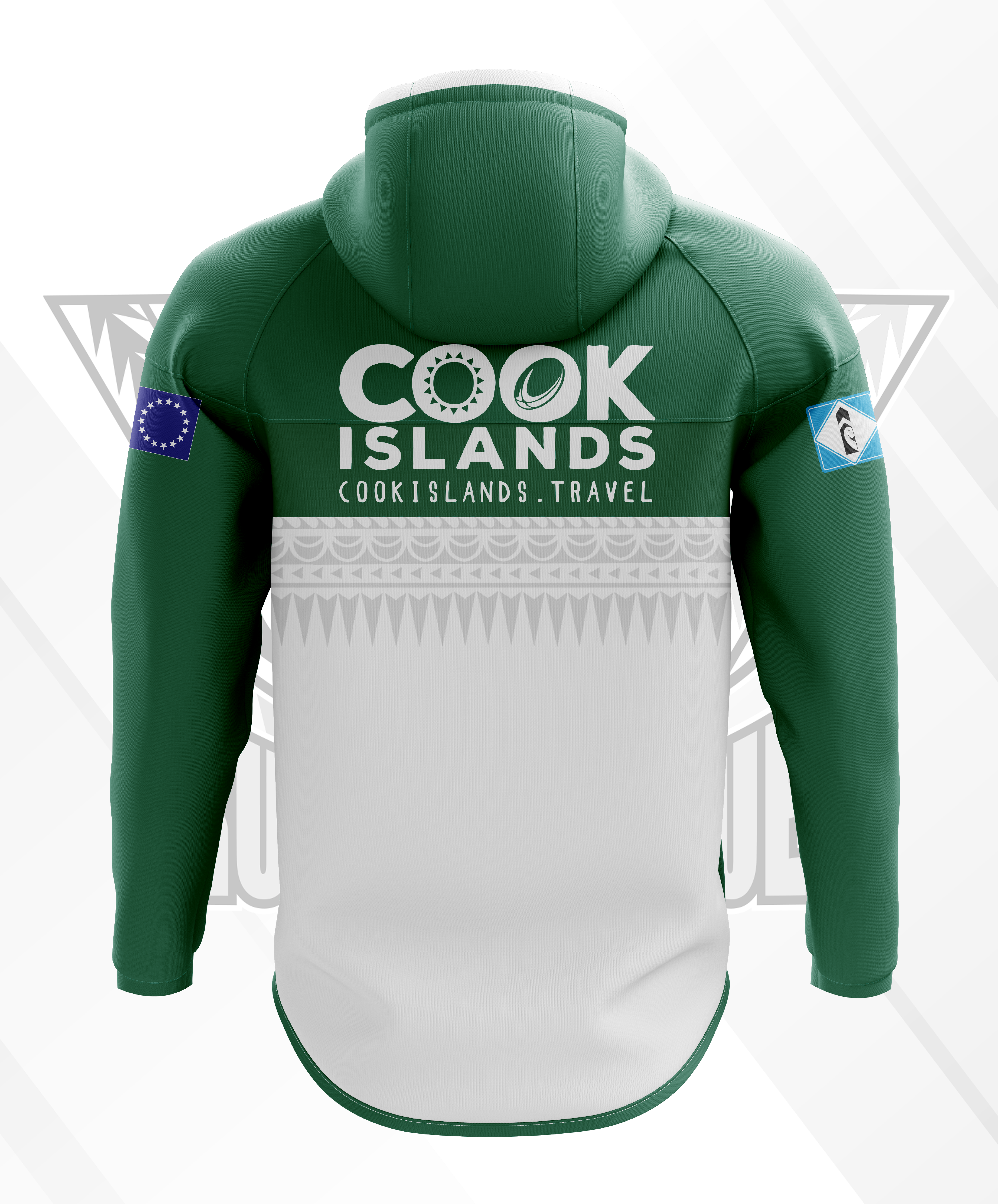 Cook Island RL Tracksuit Jacket $95